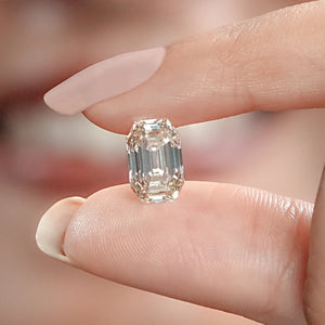 Emerald Cut Lab Grown Diamond