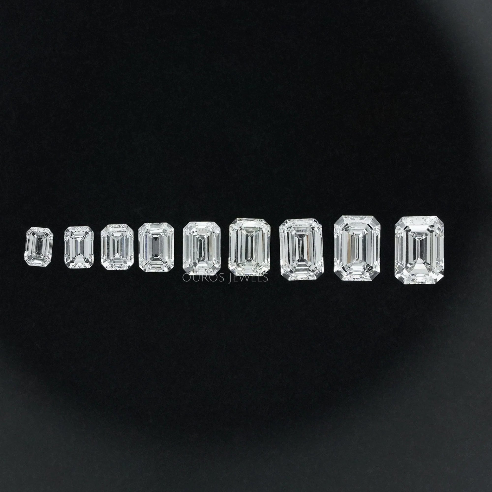 Loose Emerald Cut Lab Diamond Loose