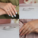 different views of round eternity band 