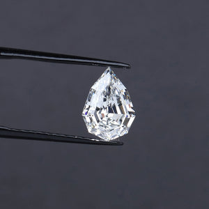 1.50 Carat Step Cut Pear Lab Grown Diamond