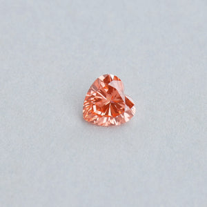 Pink Heart Cut Lab Grown Diamond With 0.90 Carat