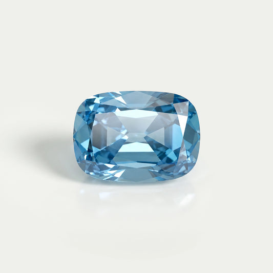 Fancy Vivid Blue Old Mine Cushion Lab Diamond Loose