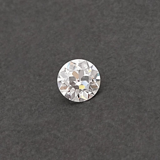 Flower Pattern  Old European  Round  Cut  Diamond