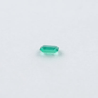 Emerald Cut Colombian Green Gemstone Loose