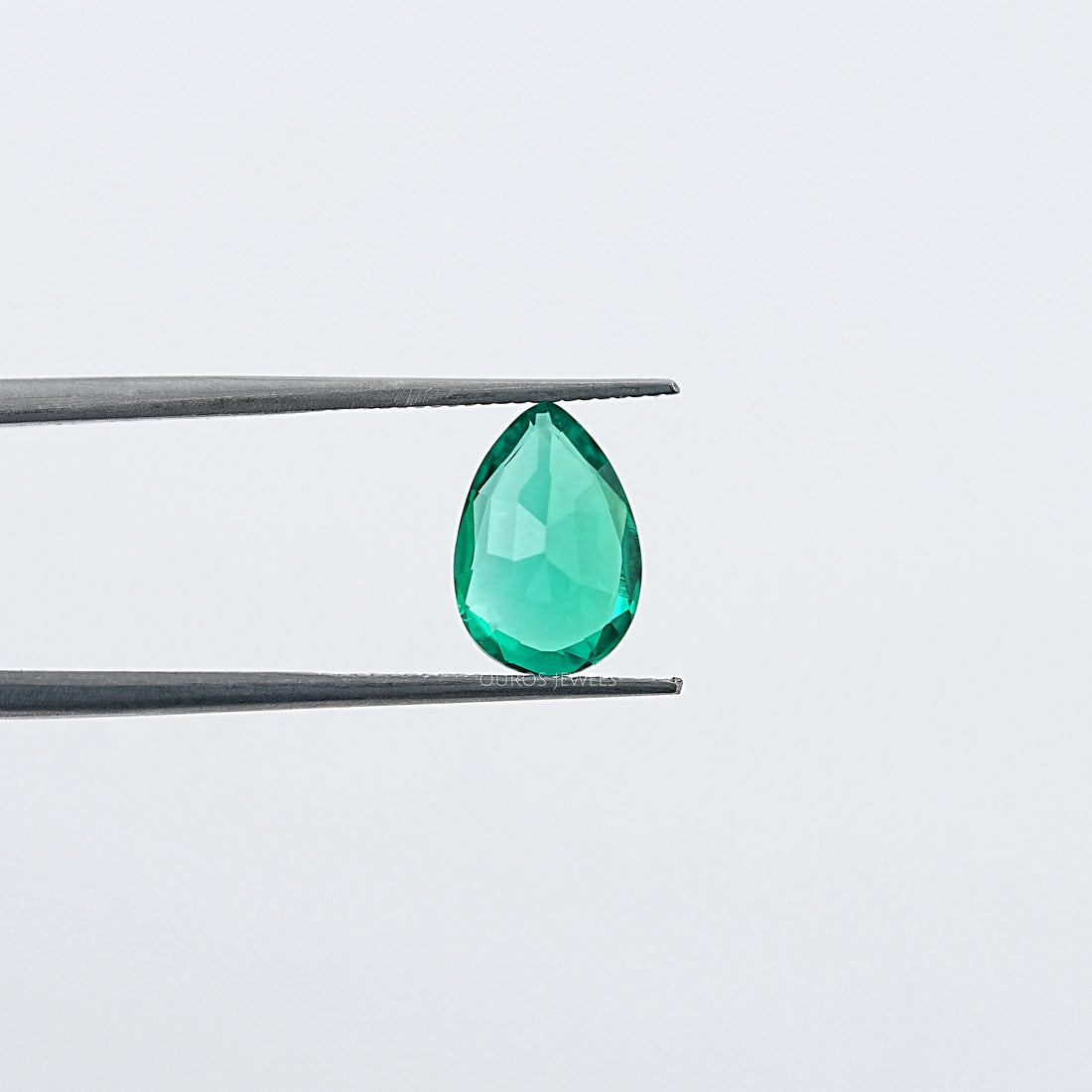 Colombian Green Pear Cut Gemstone Loose