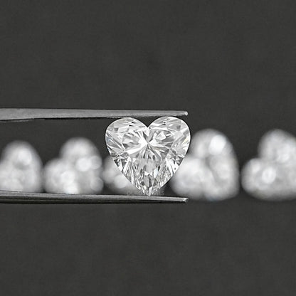 Heart Cut Lab Grown Diamond - Certified Loose