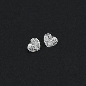 Heart Shaped Lab Grown Diamond Pair