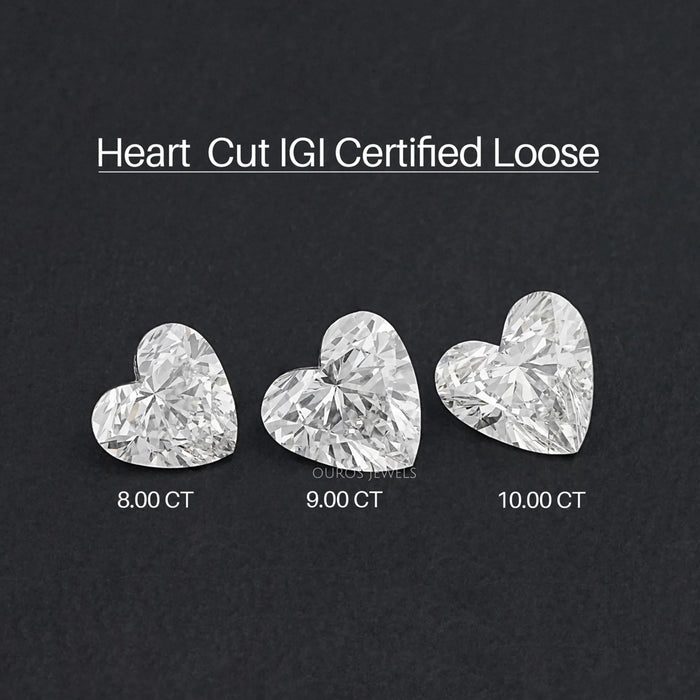 Heart Cut Diamond With IGI Certified