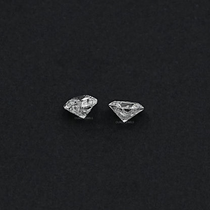 Heart Shaped Lab Grown Diamond Pair Loose
