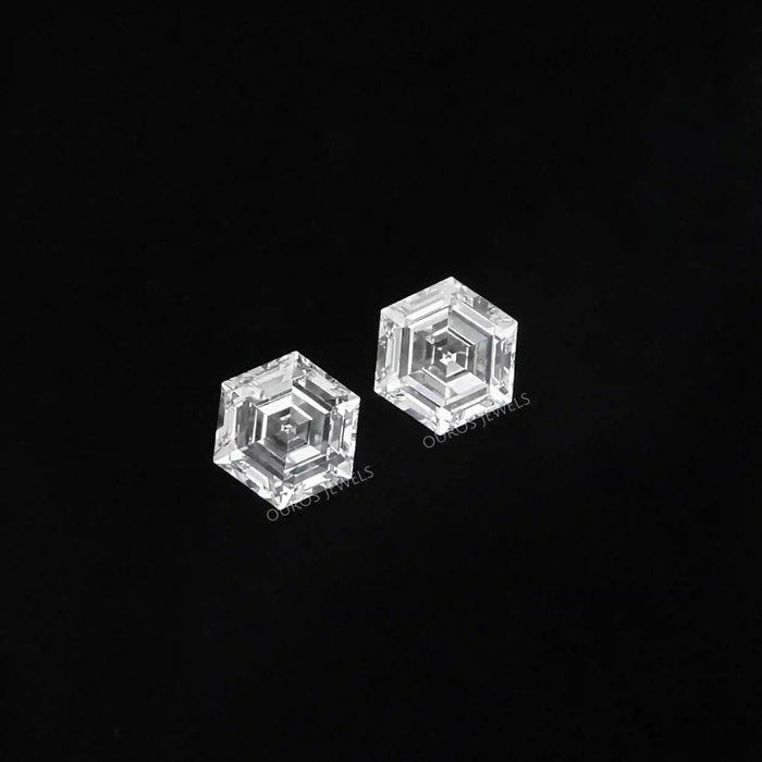 Hexagon Cut Lab Diamond