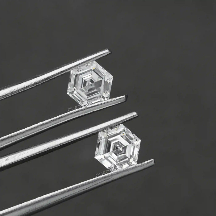 Hexagon Cut Lab Diamond