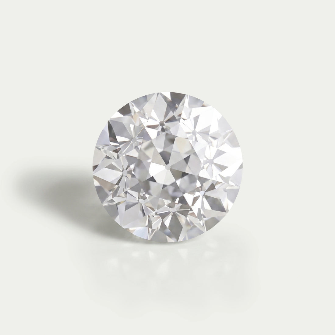Higher Crown Old European Round Cut Lab Grown Diamond