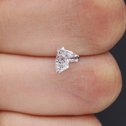 Unique Horse Head Cut Loose Diamond Loose
