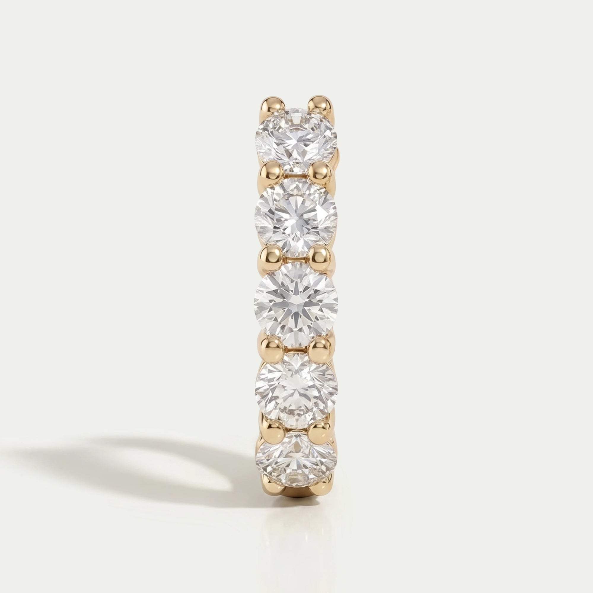 Huggie Hoop Diamond Earrings For Men Earring