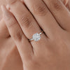 Round Cut Lab Grown Diamond Solitaire Engagement Ring