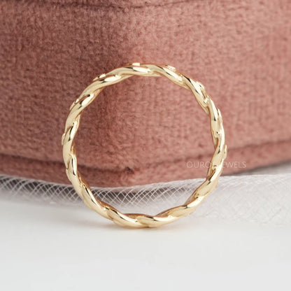 Infinity Shape Round Cut Lab Grown Diamond Eternity Band