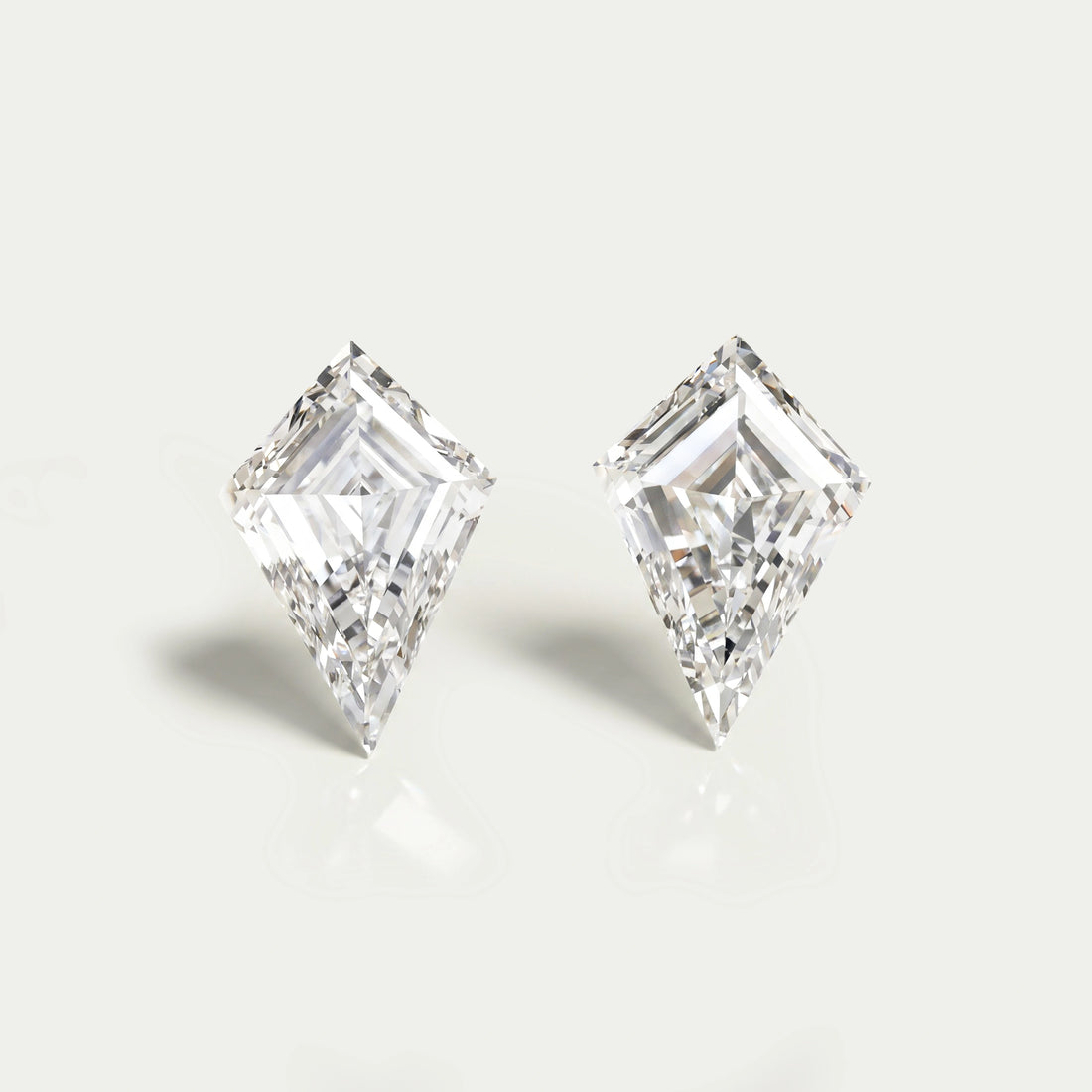 Kite Cut Lab Grown Diamond Matching Pair Loose