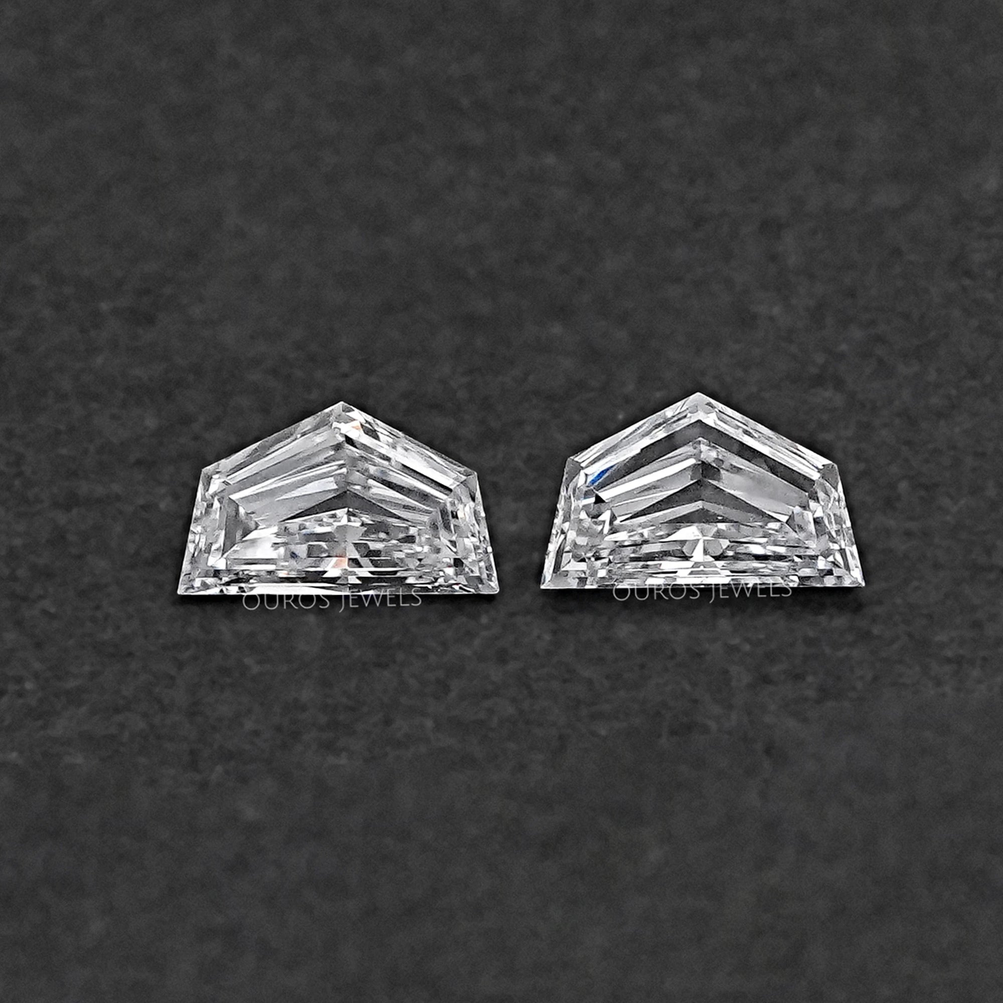 Epaulette Cut Lab Grown Diamond Matching Pair Loose