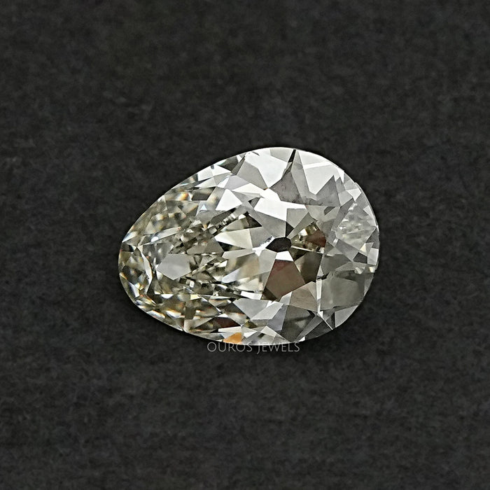 Old Mine Pear Cut Lab Grown Diamond