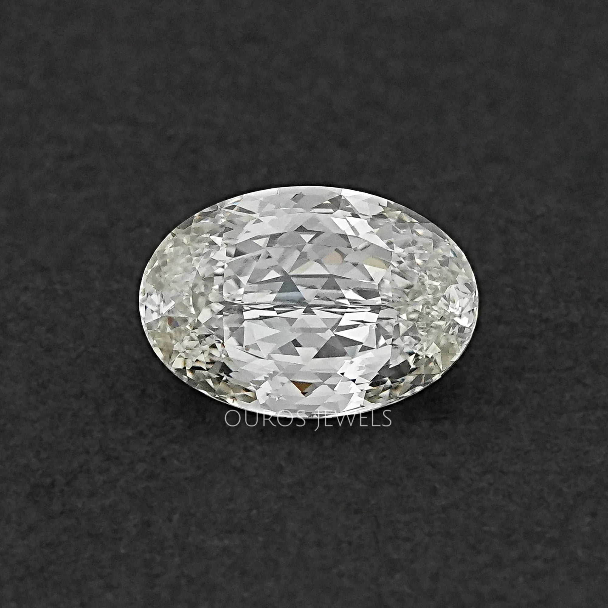 Portuguese Oval Cut Lab Loose Diamond