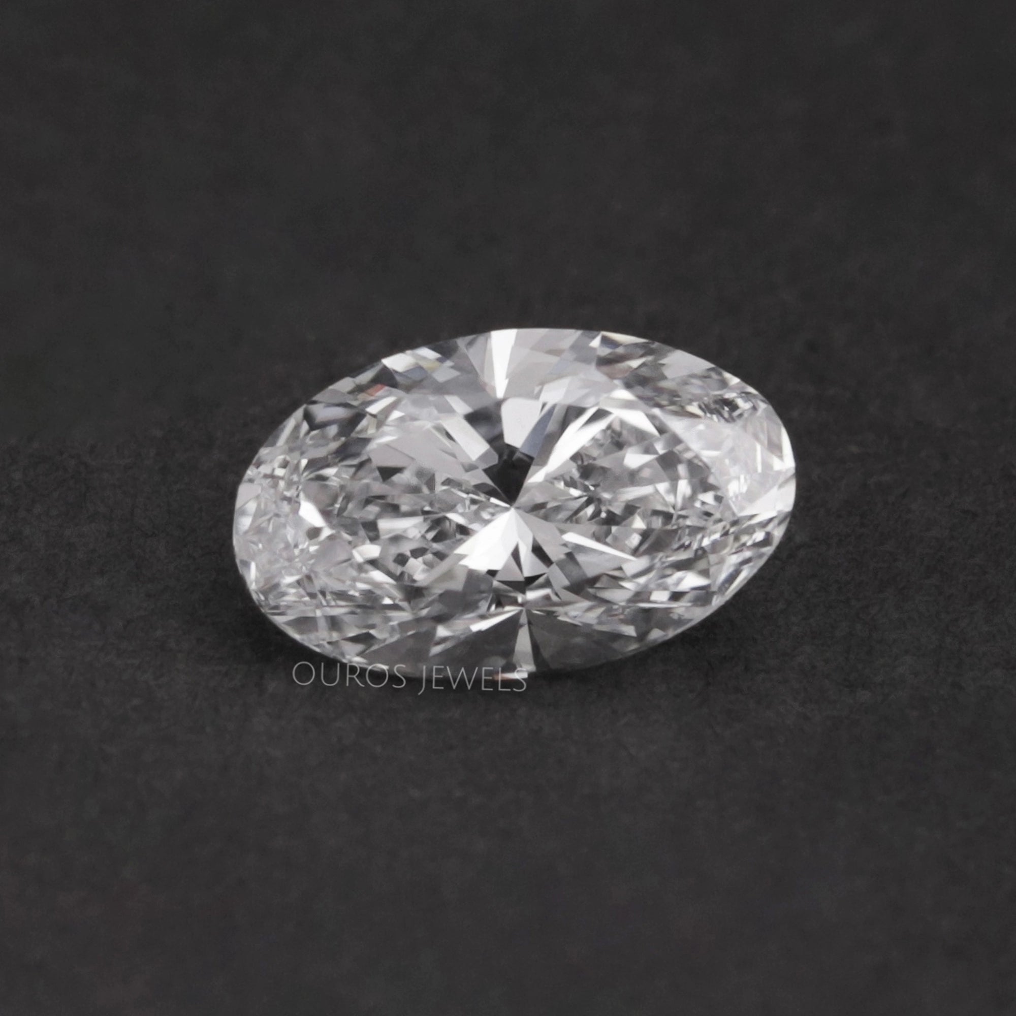1.00 Carat Long Oval Lab Grown Diamond
