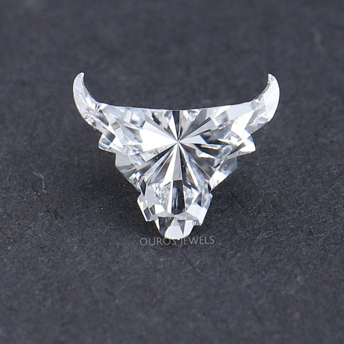 Antique Shape Bull Cut Lab Grown Diamond