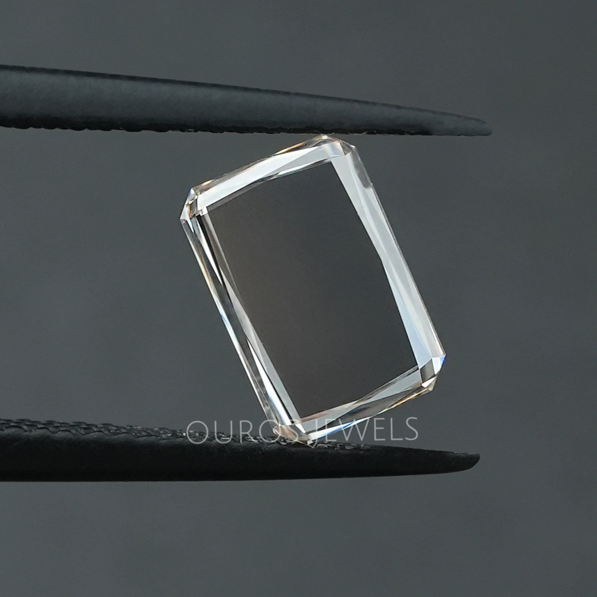 Portrait Emerald Cut Lab Grown Diamond