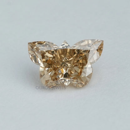 0.40 Carat Fancy Yellow Butterfly Lab Grown Diamond