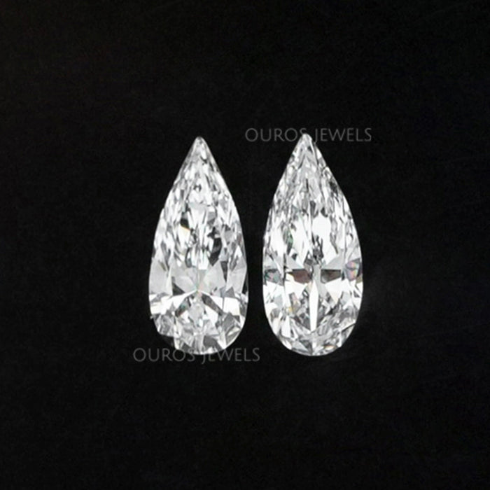 Pear Cut Lab Grown  Diamond Pair