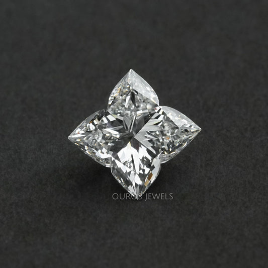 Antique Lily Cut Lab Grown Loose Diamond Loose