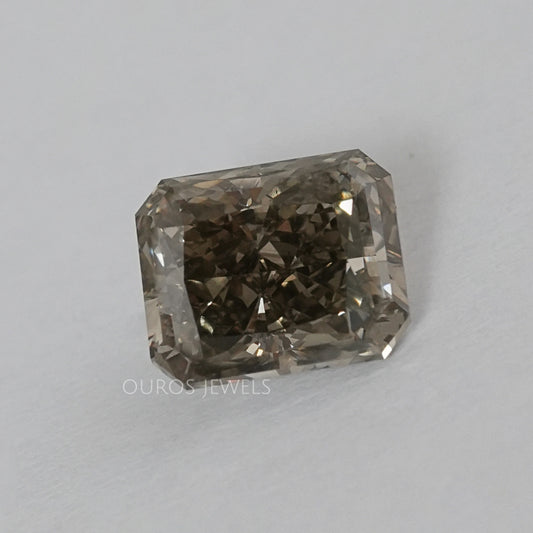 Square Olive Radiant Cut Lab Grown Diamond