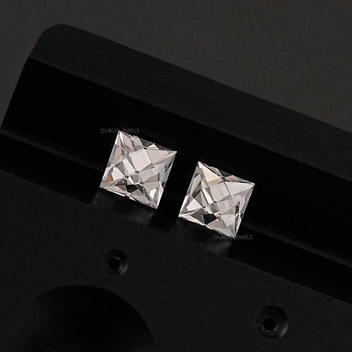 Diamond Matching Pair In French Cut Lab Grown 