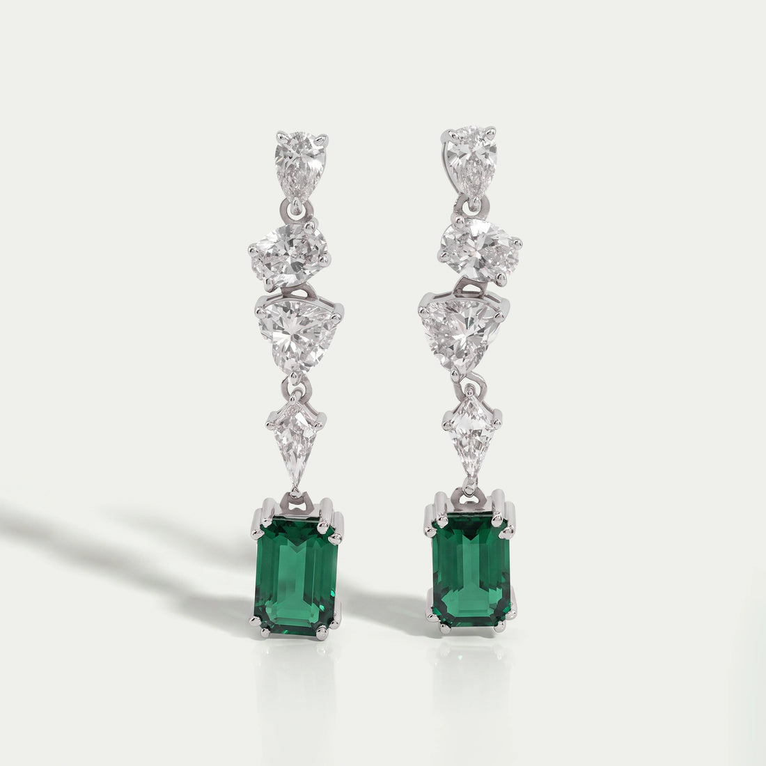 Gemstone Diamond Drop & Dangle Earrings Earring