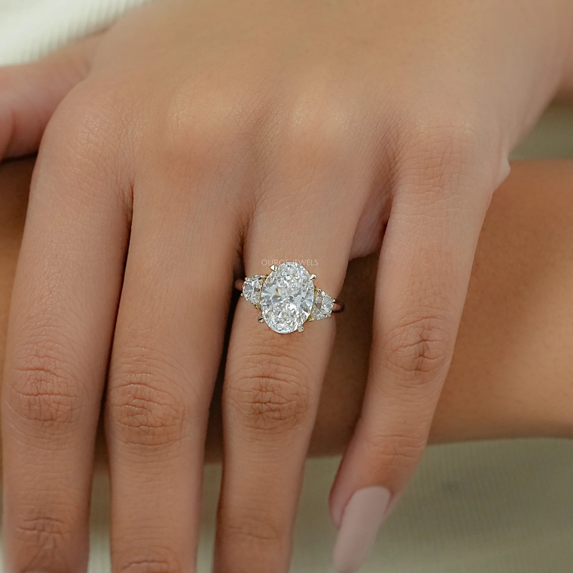 Three Stone Engagement Ring
