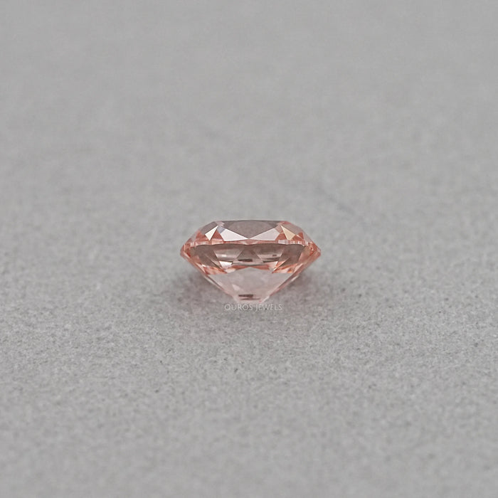 Pink Cushion Cut Lab Grown Diamond 