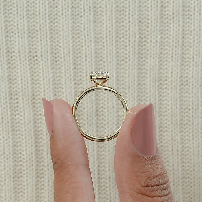 6.75 Carat Criss Cut Lab Diamond Solitaire Ring