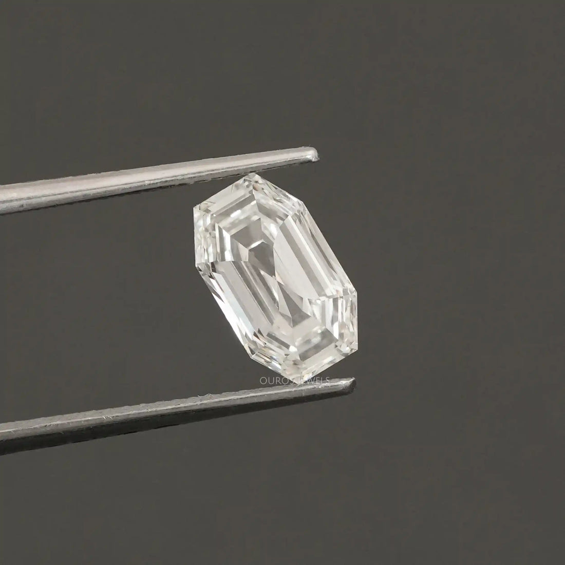 Modified Emerald Cut Lab Grown Diamond