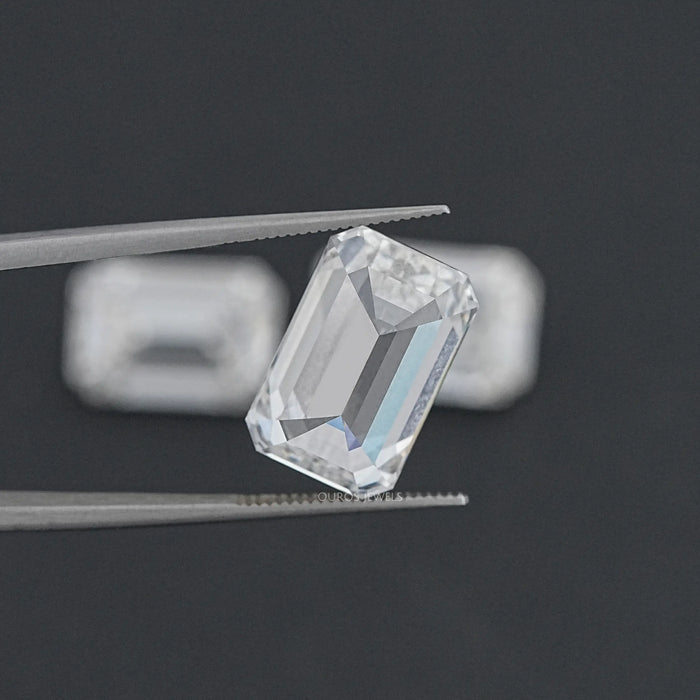 Certified Emerald Cut Lab Grown Diamond