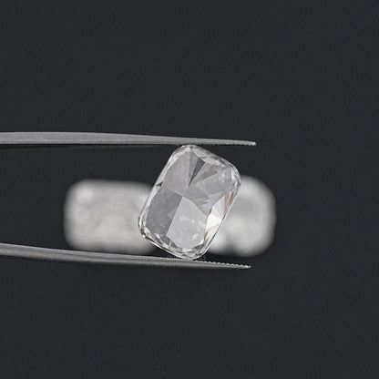Certified Elongated Cushion Cut Lab Grown Diamond Loose