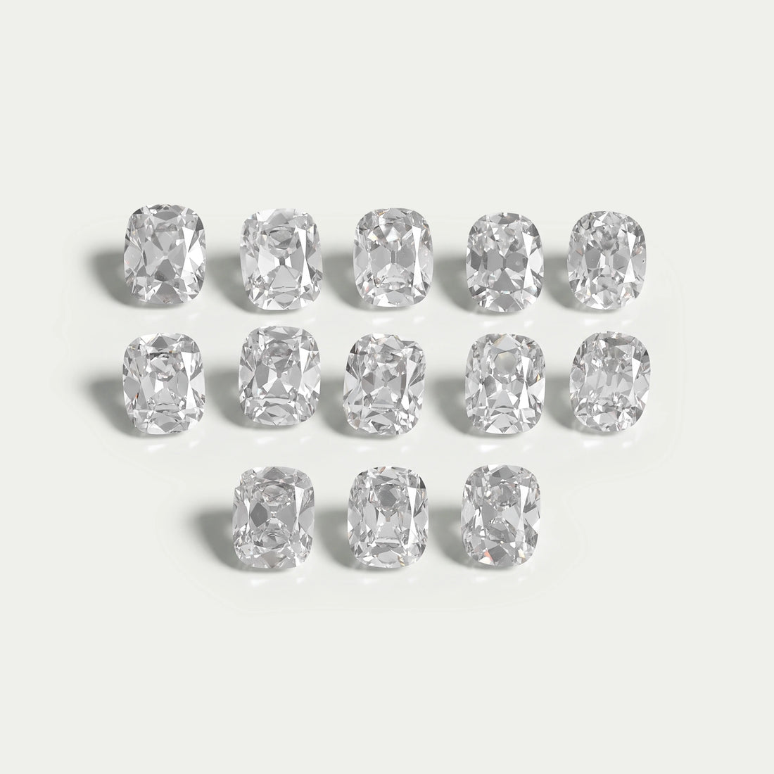 Old Mine Cushion Cut Lab Grown Diamond