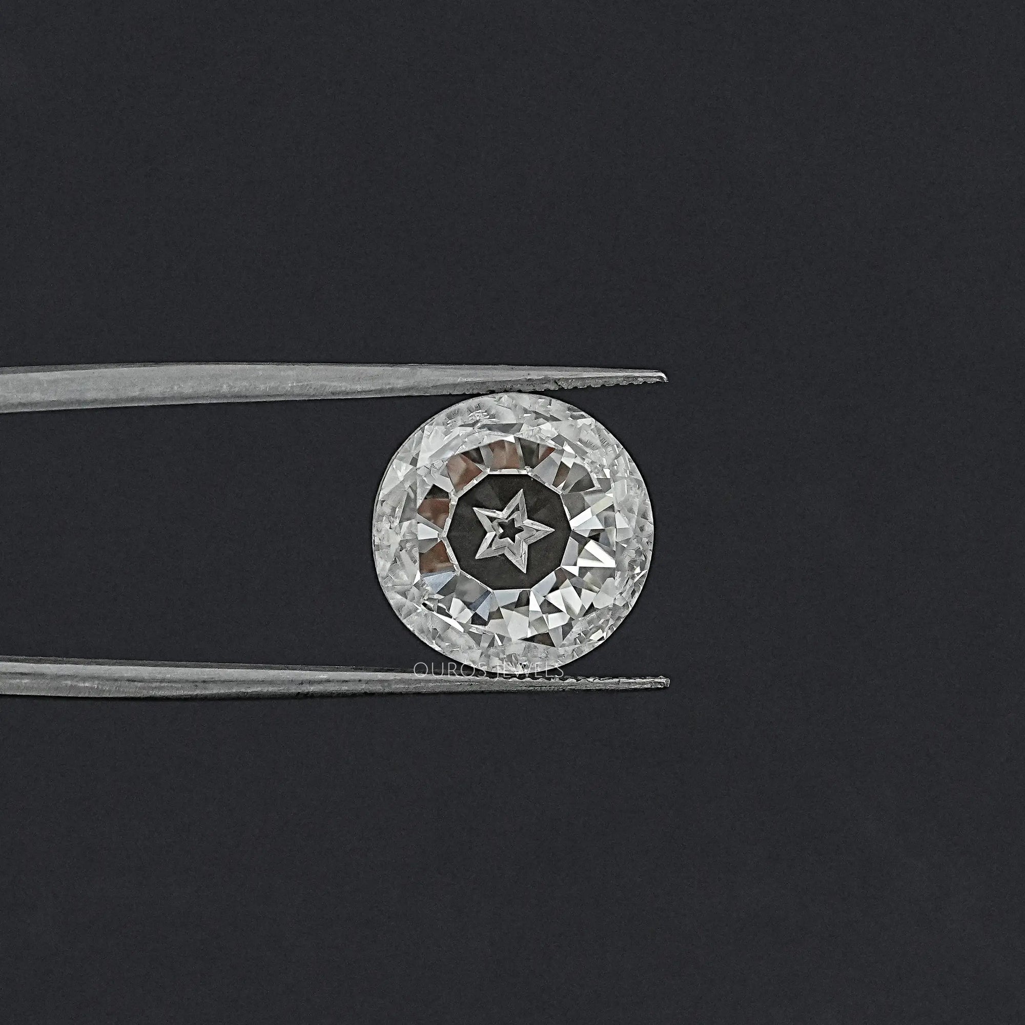 Round Modified Star Cut Lab Diamond