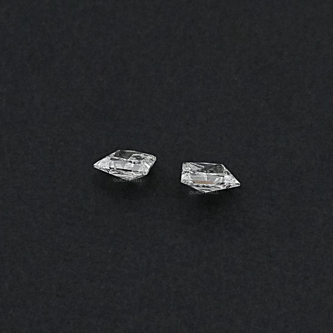 Trapezoid Lab Grown Diamond Matching Pair Loose