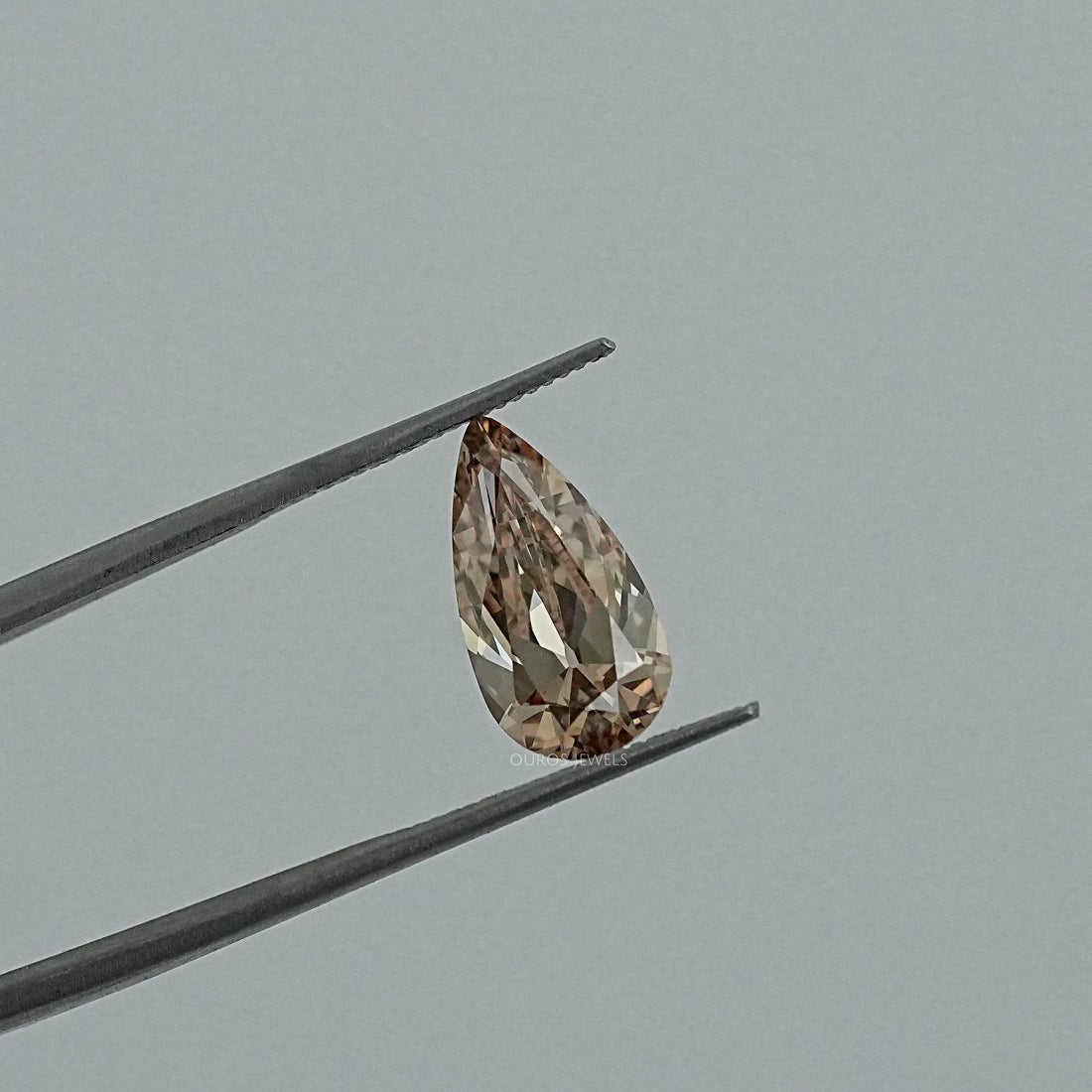 Champagne Old Mine Pear Cut Lab Diamond Loose Loose