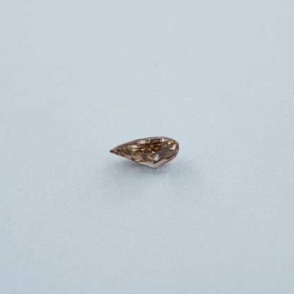 Fancy Light Brown Pear Cut Loose Diamond Loose