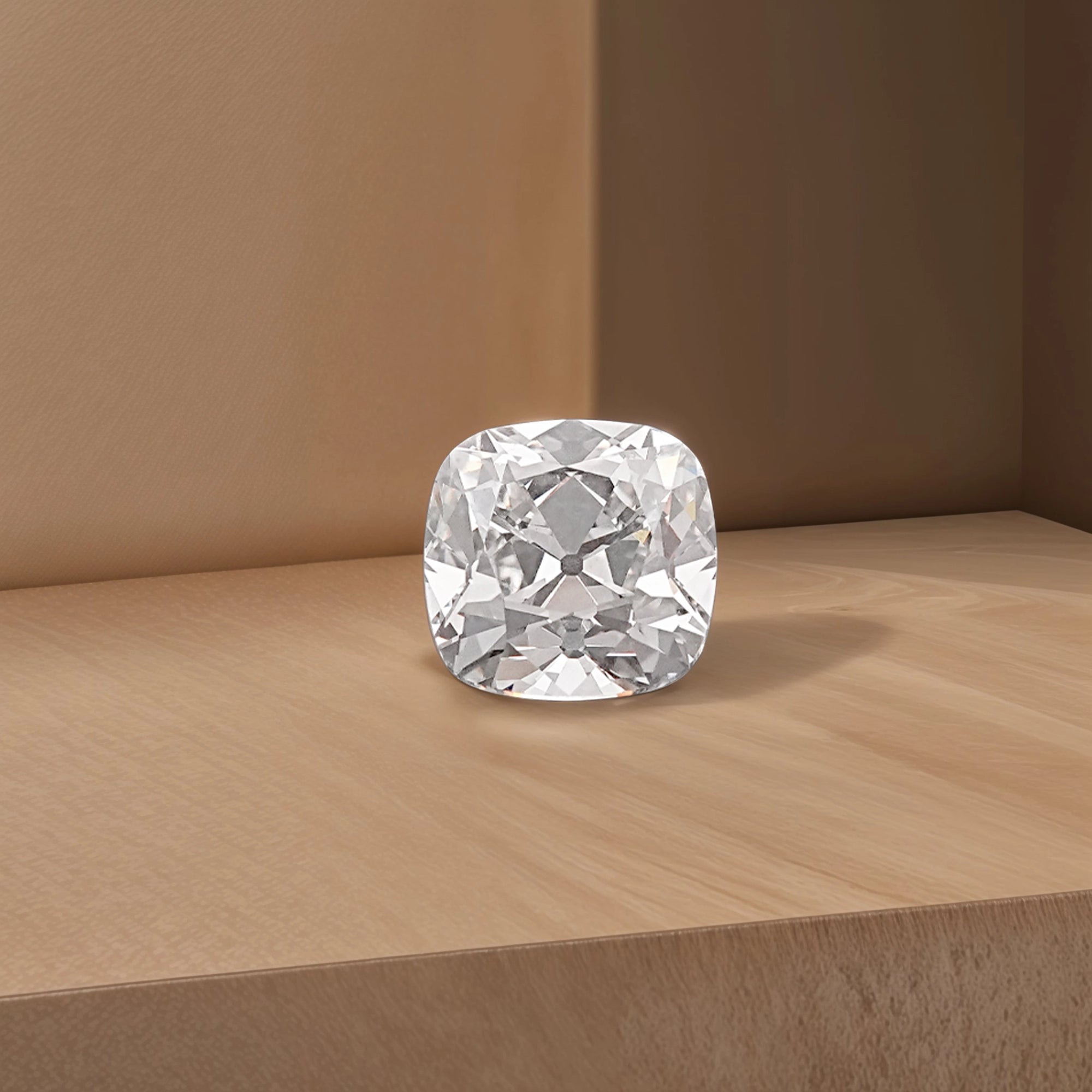 Classic Beauty: Old Mine Square Cushion Diamond