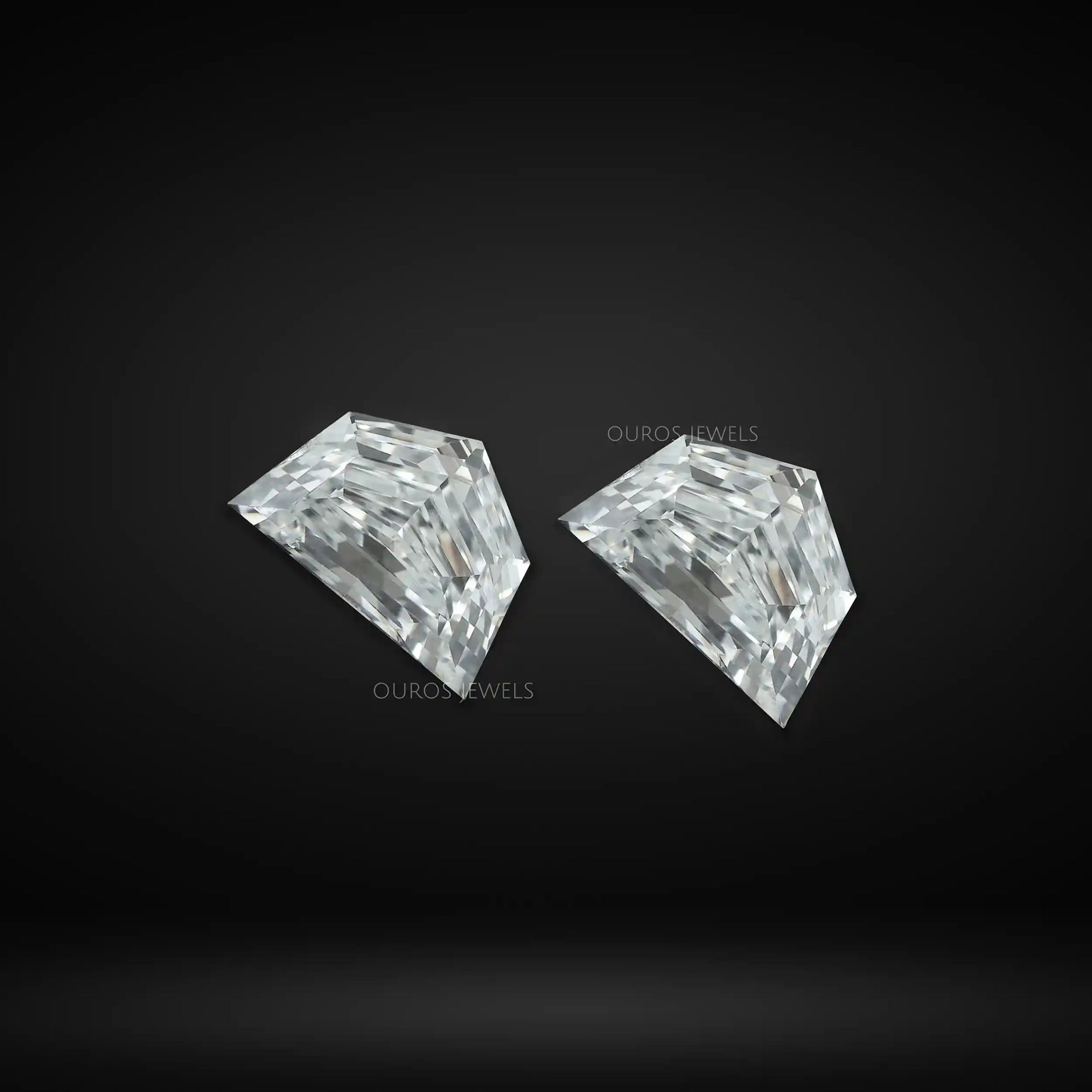 Cadillac Shape Lab Grown Matching Pair Diamond Loose