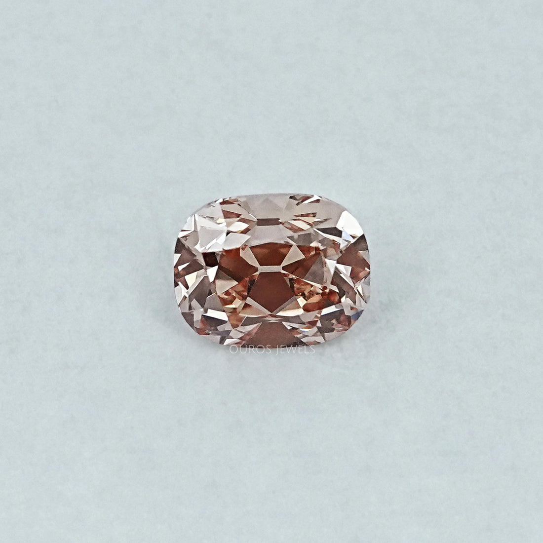 2.04 CT Old Mine Cushion Lab Champagne Loose Loose