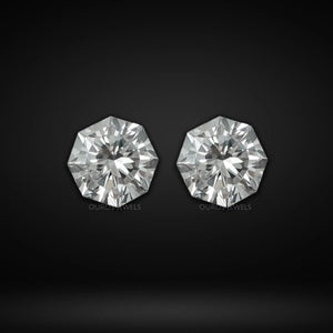 Octagon Shape Lab Grown Diamond Loose Pair