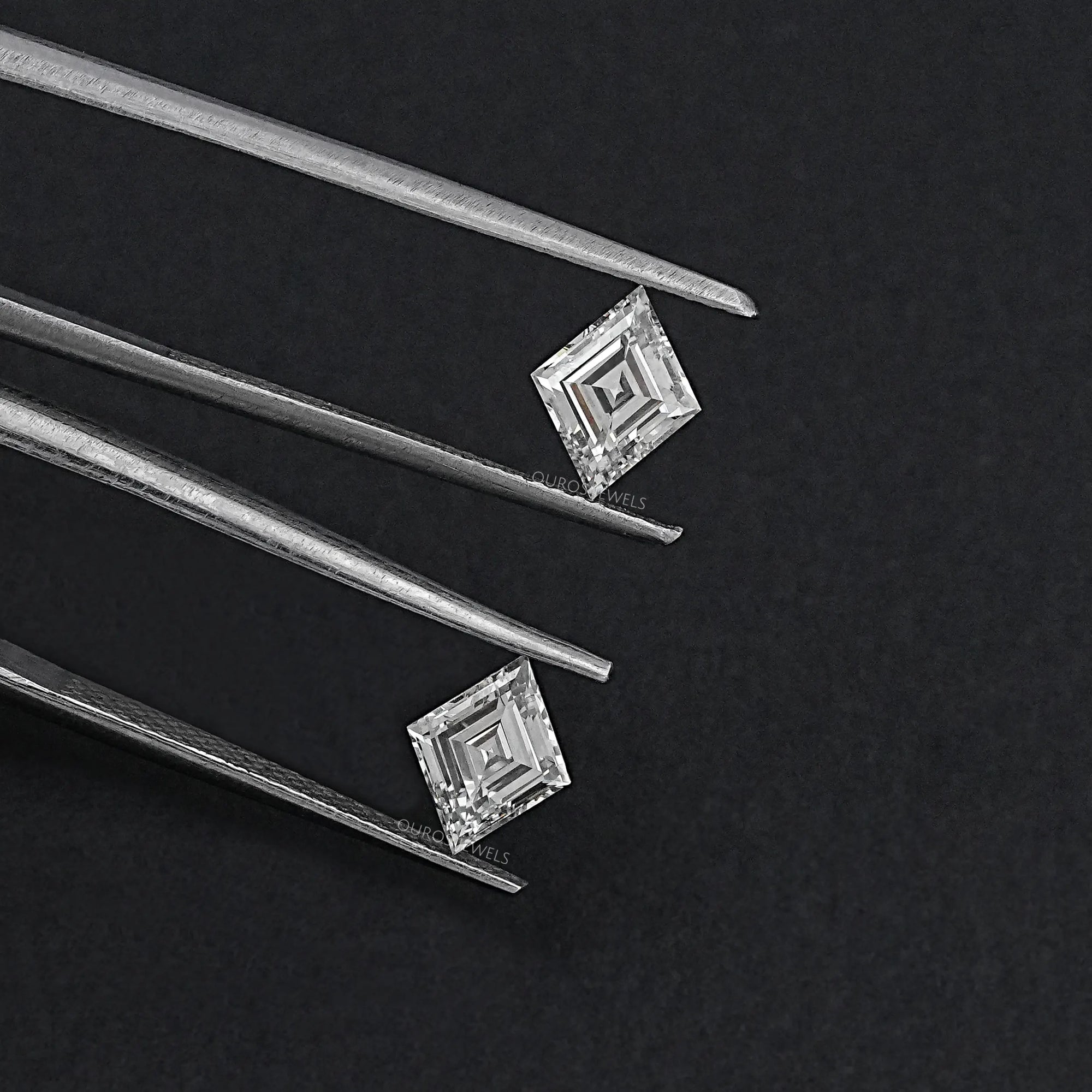 Lozenge Cut Lab Grown Pair Diamond Loose