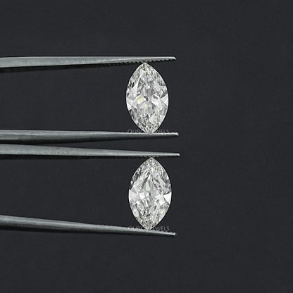 Old Mine Marquise Lab Diamond Matching Pair Loose